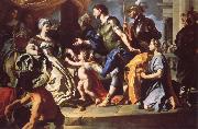 Francesco Solimena Dido Receiving Aeneas and Cupid Disguised as Ascanius France oil painting artist